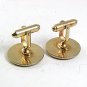 Odd Design Vintage Goldtone Cufflinks By ANSON 102317
