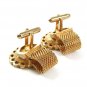 1970'S Goldtone Wrap Around Cufflinks 33117