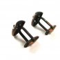 Vintage Copper Comedy & Tragedy Theatre Cufflinks 10316