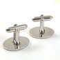 Vintage Silvertone Cufflinks By SWANK 33017B
