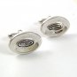 Vintage Silvertone Cufflinks By SWANK 33017B