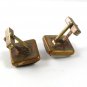 1950's - 1960's Red & White Triangle Cufflinks 31717