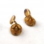 New Old Store Stock Edwardian / Victorian Gold Tone Cufflinks 92416b