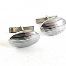 Vintage Silvetone Dress Cufflinks 9417
