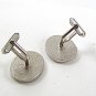 Unusual Silver Tone Cufflinks Made in Germany 13117