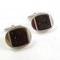 Unusual Silver Tone Cufflinks Made in Germany 13117