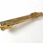 Vintage Goldtone Tie Clasp Unbranded 42916bb