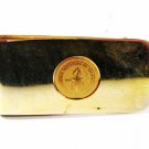 Vintage Goldtone California Institute of Technology Money Clip Unbranded 42016