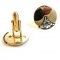 Vintage Odd Anson Gold & Silver Tone Cufflinks