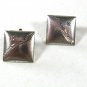 Vintage Sterling Silver Star Cufflinks Unbranded 51916