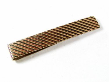 Large Goldtone Tie Clasp Unbranded 42816a