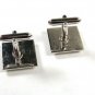 Dressy Silver Tone & Gold Tone Cufflinks by S in Shield 12215