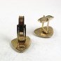 Vintage Goldtone Triangle Cufflinks 101217