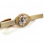 Vintage Gold Tone & Silver Tone MARINE Tie Clasp Marked O.E.C. 7-76 3117
