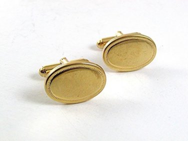 Vintage Goldtone Cufflinks 101717