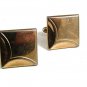 Vintage Square Goldtone Cufflinks By SWANK 102817