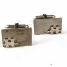 Vintage Sterling Silver Cufflinks By CORRECT 9916