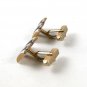 1960's Gold Tone & Blue Cufflnks By SWANK 91616