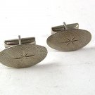 Mid Century Modern Sterling Silver Cufflinks 1917