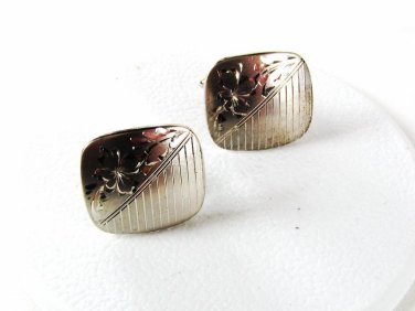 Vintage Sterling Silver Cufflinks By VAN GUARD 41216