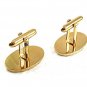 Vintage Goldtone Cufflinks By AVON 81217