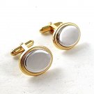Vintage Silver Tone & Gold Tone Cufflinks 121916a