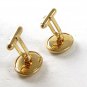 Vintage Silver Tone & Gold Tone Cufflinks 121916a