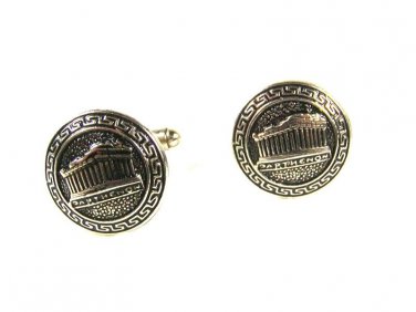 Silvertone PARTHENON Cufflinks Unbranded 31116