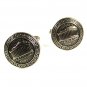 Silvertone PARTHENON Cufflinks Unbranded 31116