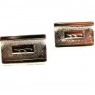 1950's - 1960's Silvertone Dressy Cufflinks Unbranded 31516