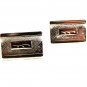 1950's - 1960's Silvertone Dressy Cufflinks Unbranded 31516