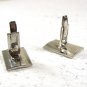 1950's - 1960's Silvertone Dressy Cufflinks Unbranded 31516