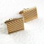 Vintage Goldtone Cufflinks 73117a