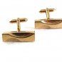 Vintage Goldtone Cufflinks By SWANK 81117