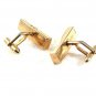 Vintage Goldtone Cufflinks By SWANK 81117