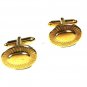 Vintage 14K R.G. Overlay Goldtone Cufflinks By Kreisler USA 93015