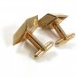 1970's Dressy Gold Tone Cufflinks 2117a