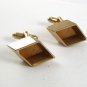 1970's Dressy Gold Tone Cufflinks 2117a