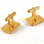 1950's - 60's Gold & Silver Tone Cube Cufflinks 92316