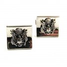 Vintage Silvertone American Eagle Seal Cufflinks 10417