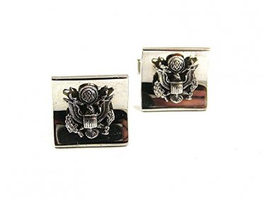 Vintage Silvertone American Eagle Seal Cufflinks 10417