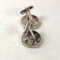 Vintage Silver Tone Snow Flake Cufflinks Unbranded 7516