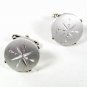 Vintage Silver Tone Snow Flake Cufflinks Unbranded 7516