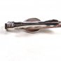 1950's Silvertone & Blue Tie Clasp Unbranded.101615