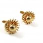 Vintage Goldtone Cufflinks 33017a
