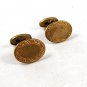 New Old Store Stock Edwardian / Victorian Gold Tone Cufflinks 92416h