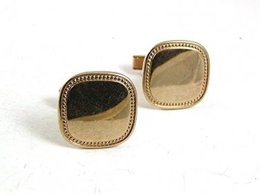 Vintage Goldtone Cufflinks By ANSON 102317