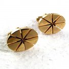 Vintage Goldtone Cufflinks 81017aa