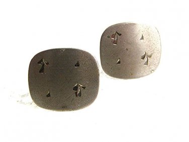 Vintage Sterling Silver Cufflinks By Mr. X 72017