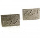 Vintage Silvertone Cufflinks By FOSTER 81117